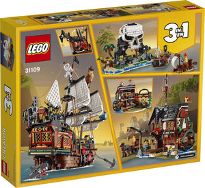 LEGO CREATOR 31109 9+ NAVE PIRATI 3 IN 1