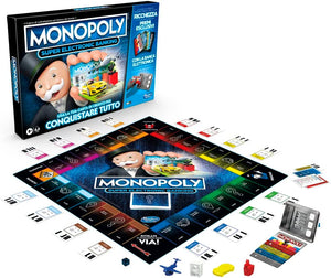 MONOPOLY SUPER ELECTRONIC BANKING 8+