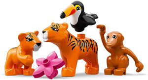 LEGO DUPLO , ISOLA TROPICALE CON PERSONAGGI E ANIMALI ,PER BAMBINI DAI 2 IN SU ,COD 10906