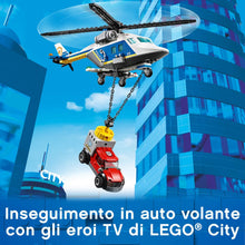 Carica l&#39;immagine nel visualizzatore di Gallery, LEGO CITY - ELICOTTERO DELLA POLIZIA DA INSEGUIMENTO ,60243
