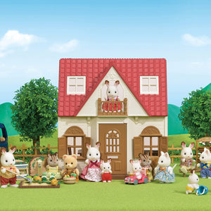 SYLVANIAN FAMILIES  COTTAGE RED ROOF COSY 5303 3+